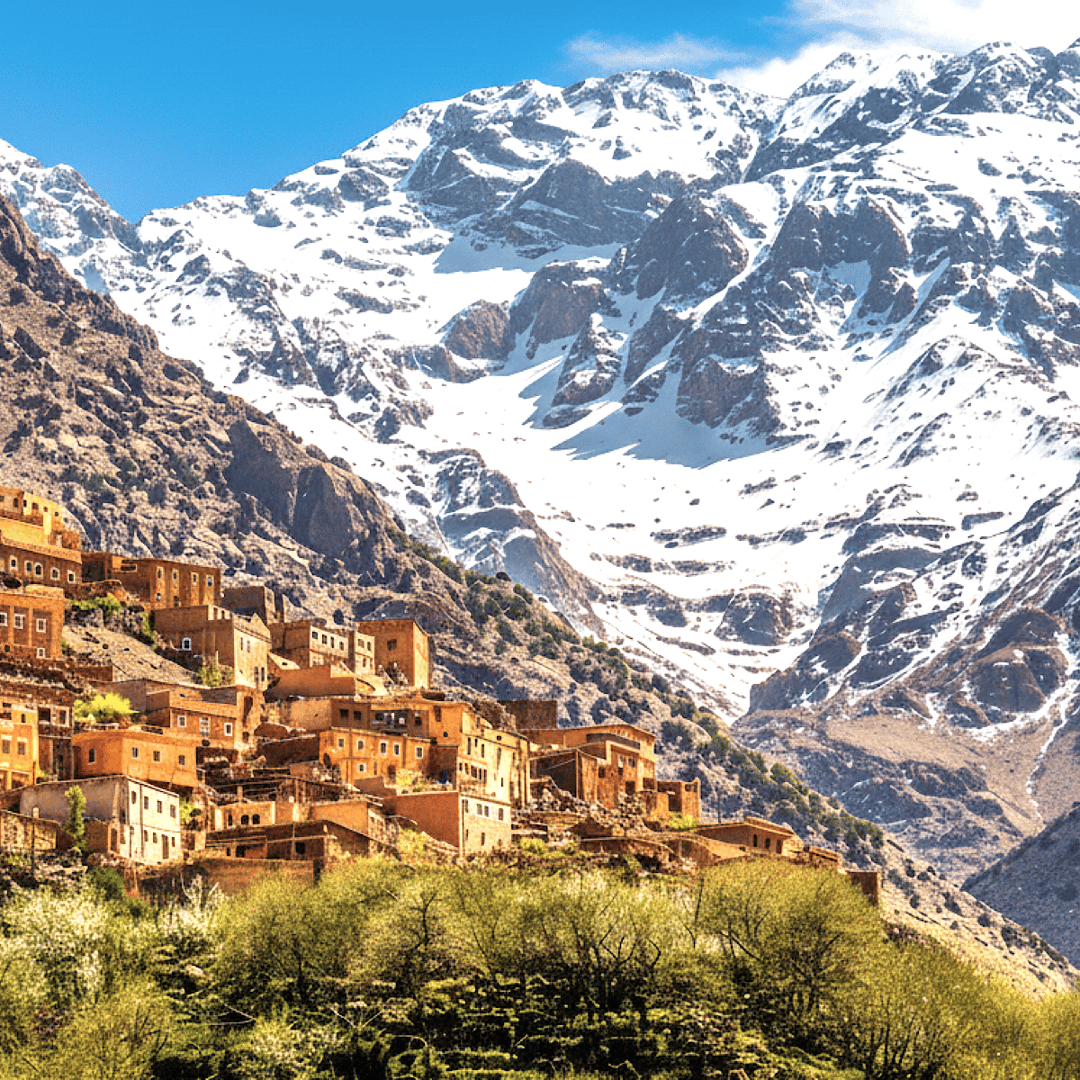 Marrakech : montagnes de l'Atlas, 3 vallées, randonnée et déjeuner - trekking
