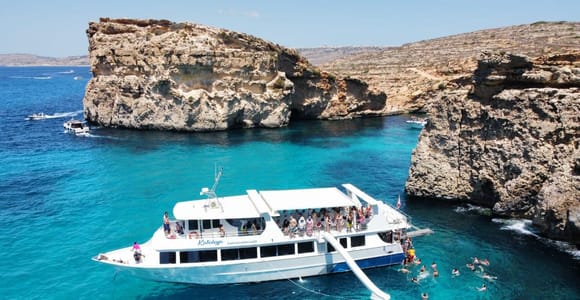 Comino: Blue Lagoon, Crystal Lagoon and Sea Caves