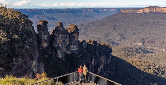 Japanische Tour in kleiner Gruppe: Blue Mountains, Scenic World, Zoo