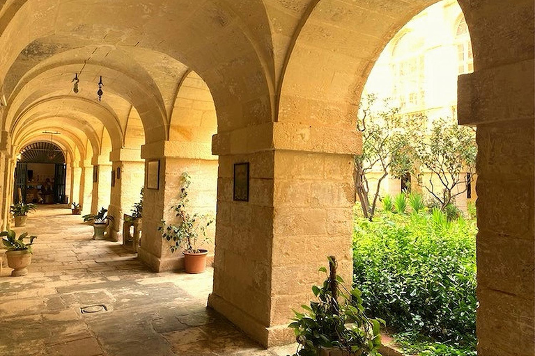 Valletta: Monastery and Secret Garden Entry Ticket