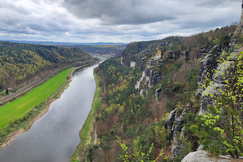 Dagsutflykt från Prag till Böhmiska och Saxiska Schweiz