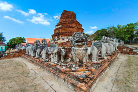 Bangkok: Ayutthaya hidden temples & tuk-tuk tour