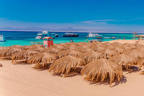 Hurghada: Paradise Island w/ Snorkeling &amp; Opt Semi-SubmarineParadise Island Without Option Semi-Submarine