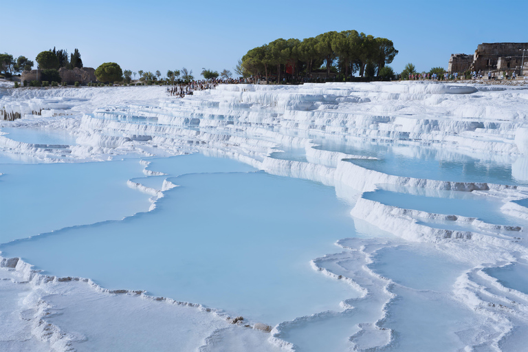 Pamukkale Tagestour ab Antalya mit Abholung in KusadasiPamukkale Tagestour von Antalya mit Rückfahrt in Kusadasi