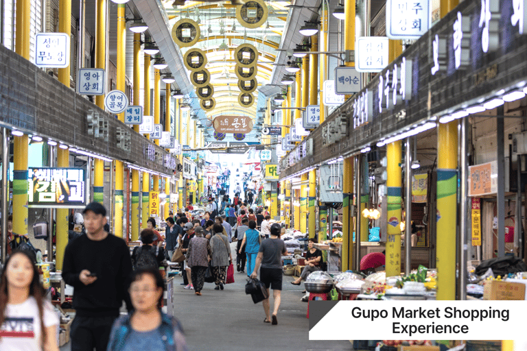 Busan: Gupo Market Tour with Cooking Class & Keyring Meeting Point 1 : Gupo Station