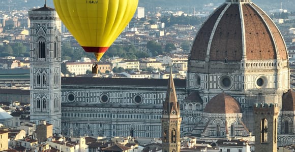 Sunrise Hot Air Balloon Ride Over Florence