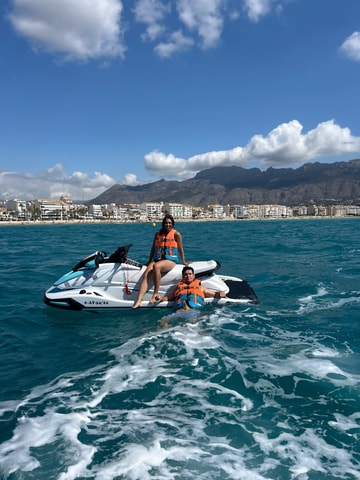 Jet ski excursion to the Albir Lighthouse