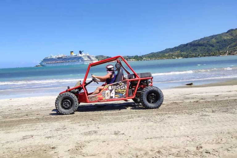Puerto Plata: excursión en buggy con visita a una fábrica de puros y parada en la playa
