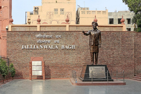 Från Delhi: 7-dagars Golden Triangle Tour med AmritsarPrivat tur med trestjärnigt hotell, bil, chaufför och guide