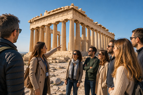 Athens: Top-Rated Acropolis Small-Group Tour in German Acropolis Tour with Admission Ticket - German