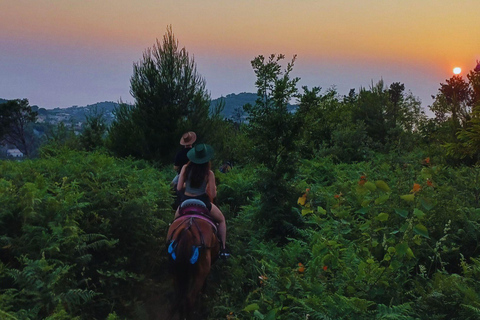 Sorrento: 3-godzinna przejażdżka konna po półwyspie Sorrento
