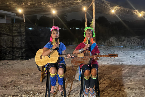 Pattaya : Long Neck Village Night Tour With Transfer