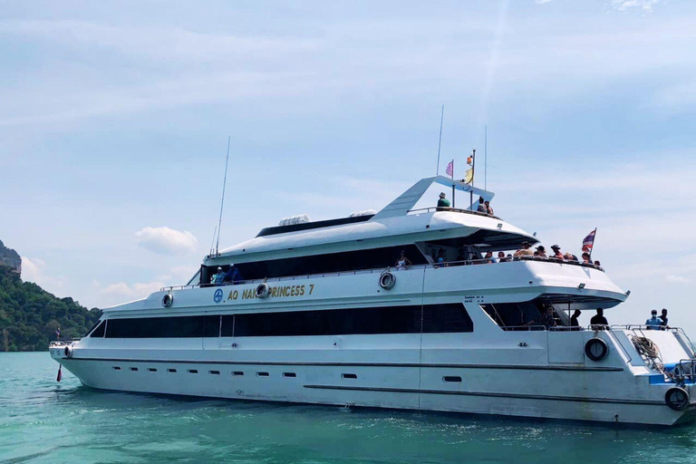 Ko Phi Phi: Veerboot van Ko Phi Phi naar Aonang KrabiKo PhiPhi : Veerboot Ko PhiPhi naar Aonang