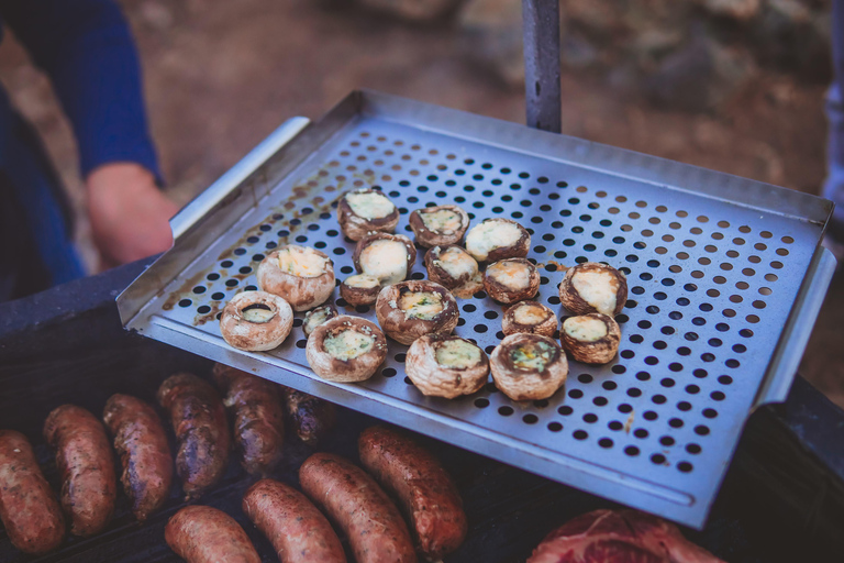 Santiago: Cajón del Maipo Hot Springs & Chilean Barbecue With Meeting Point (Summer Season)