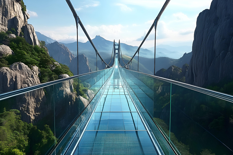 Zhangjiajie 1-Day Tour: Glass Bridge & Yellow Dragon Cave