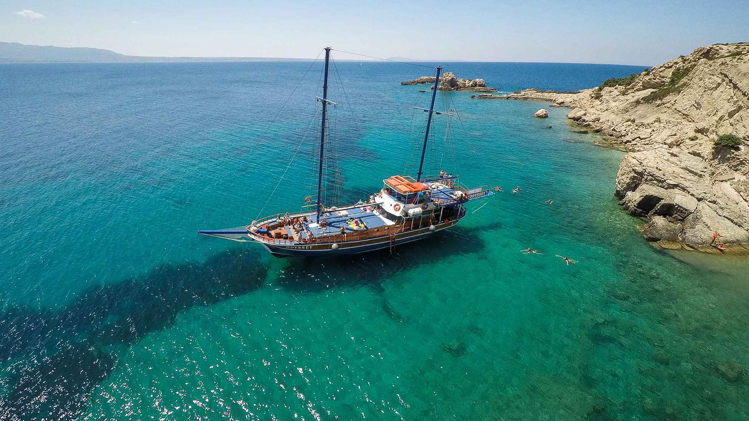 Reservado 38 vezes ontemDo Porto de Kos: Passeio de Barco de