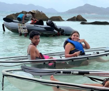 VISIT La Digue Island Taxi Boat Transfer & Free Bicycle!