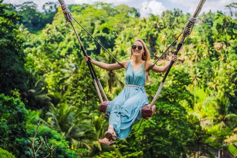 Best of Ubud: Waterfall, Rice Terraces & Monkey Forest Best of Ubud with Lunch and Swing