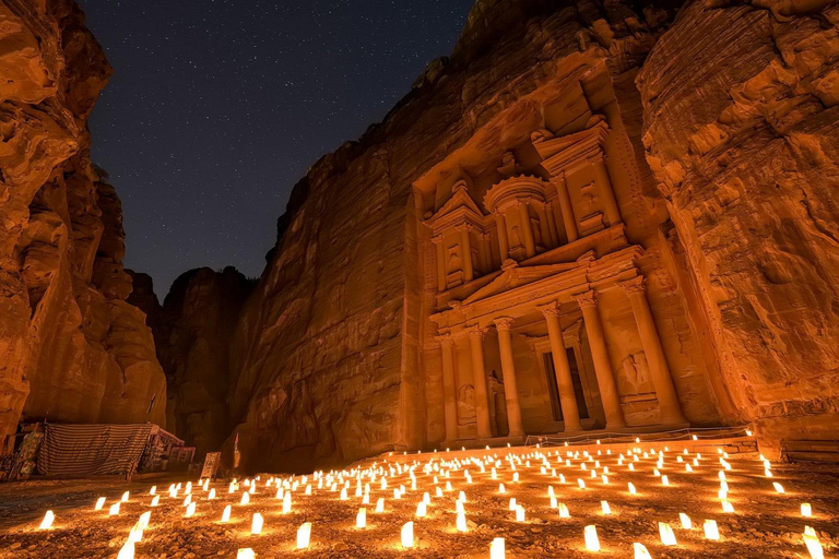 Da Amman: Tour di 2 giorni di Petra, Wadi Rum e Mar Morto