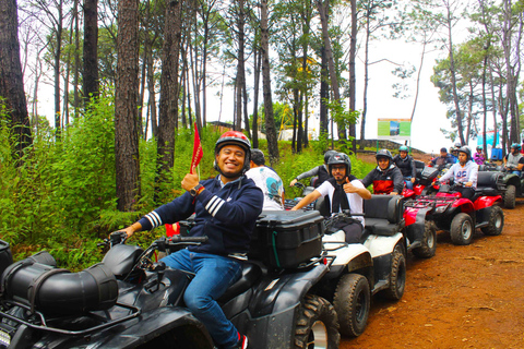 Valle de Bravo: ATV TourValle de Bravo: ATV Tour to a lake lost in the mountains