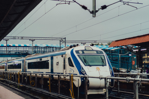 From Delhi: Taj Mahal & Agra Private Tour by Fast Train All-Inclusive Tour with 1st Class - Executive Train Coach