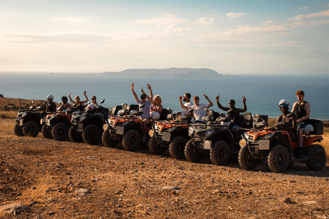 Z Heraklionu: Quad Safari Wild Crete Evening Tour