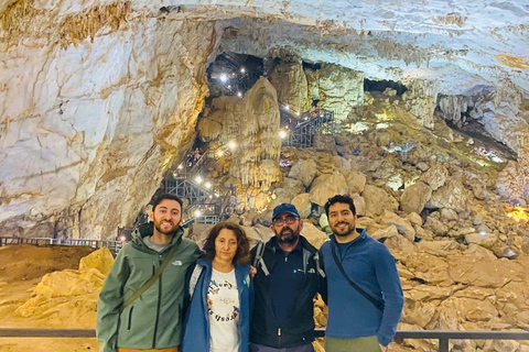 Phong Nha Cave & Paradise Cave: Guided Tour Boat & Explore Group Tour with Drop-Off in Hue