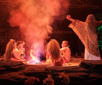 Kauai: Luau Kalamaku – Sitzplätze auf der Tribüne, Abendessen und Show