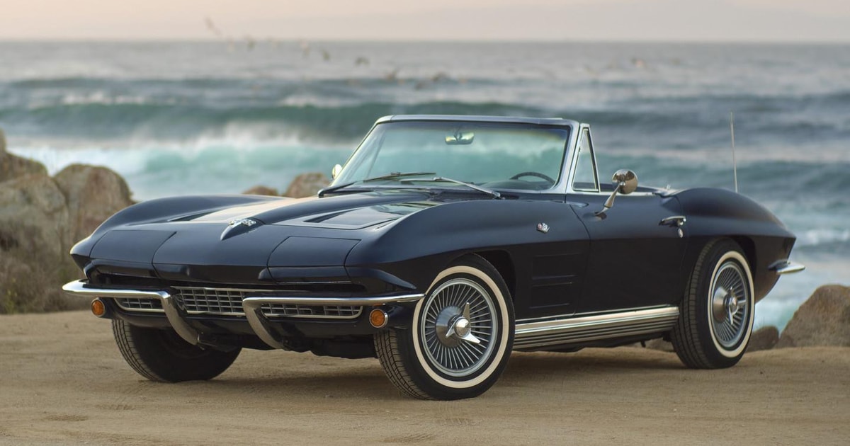 モントレー＆ビッグ・サー：'64 コルベット スティングレイ