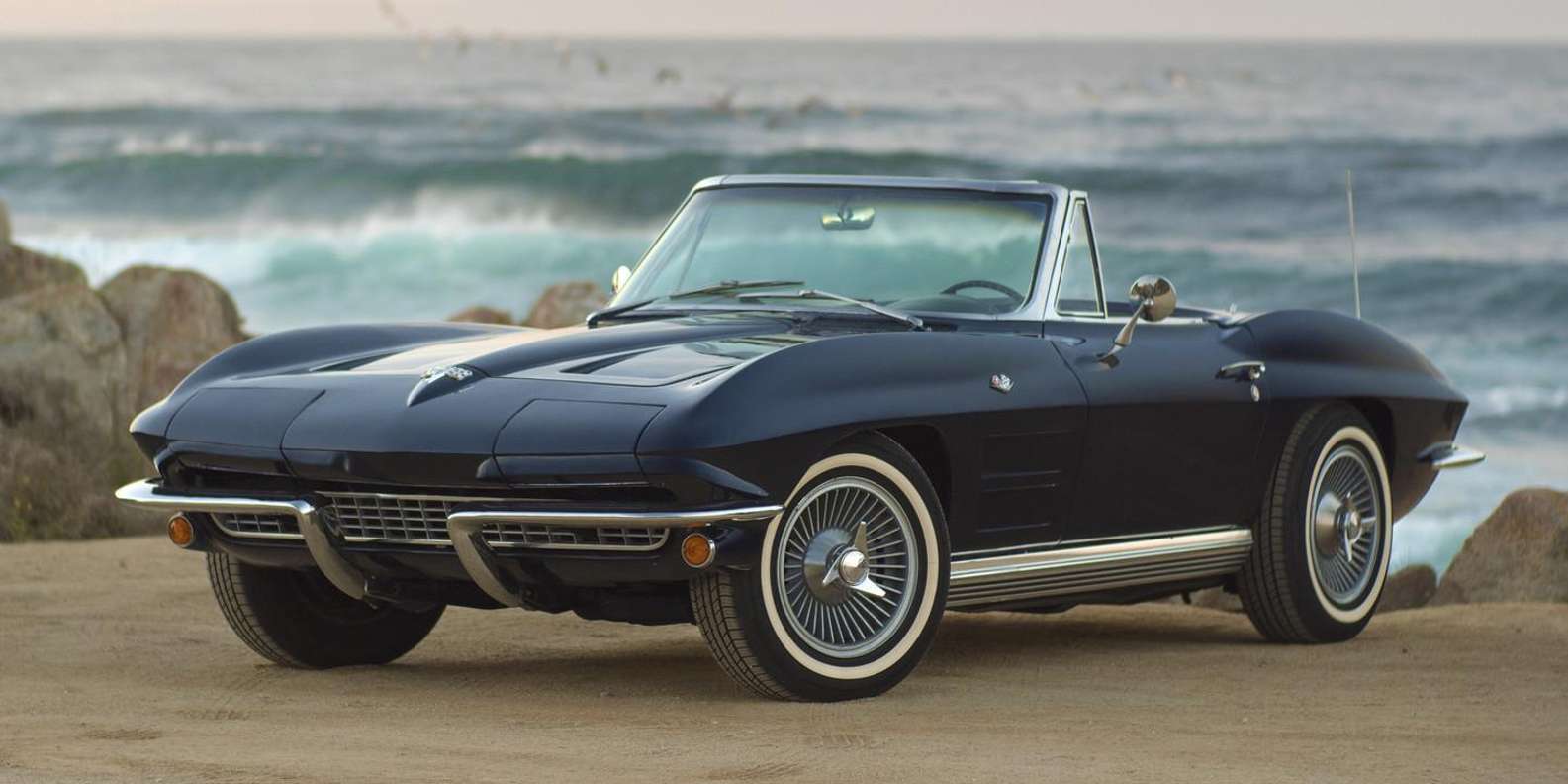 モントレー＆ビッグ・サー：'64 コルベット スティングレイ