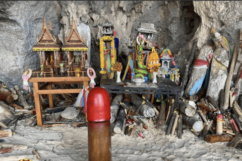 Krabi: tour di 4 isole per lo snorkeling con la barca a coda lunga