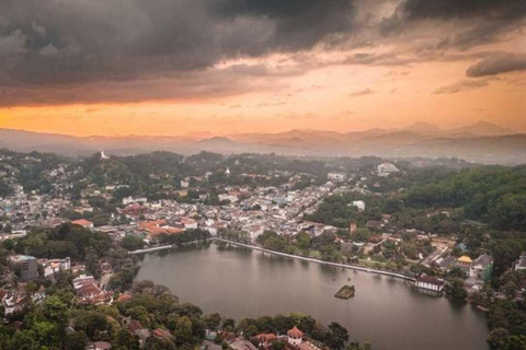 Kandy: Temple of Tooth, Train Ride, & Cave Waterfall Tour