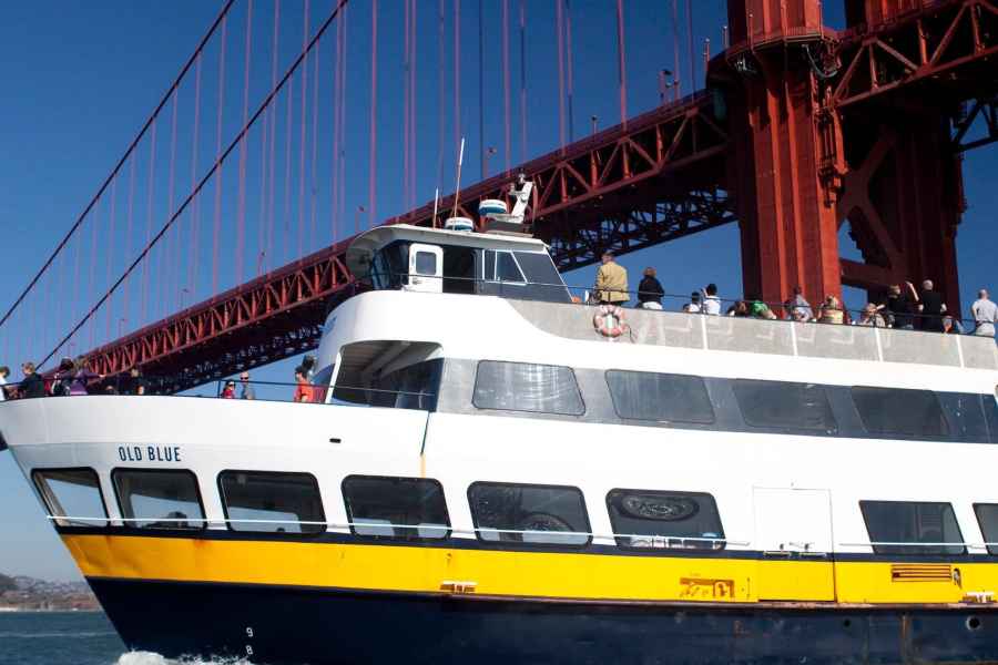 San Francisco: Ohne Anstehen 1-stündige Buchtrundfahrt mit dem Boot. Foto: GetYourGuide