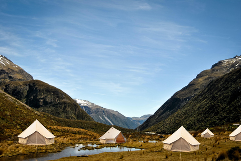 #1 Unforgettable Christchurch Glamping Accommodation 6 Person Glamping Tent