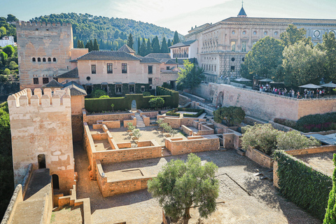 Grenade : Alhambra et palais Nasrides visite guidée en petit groupe