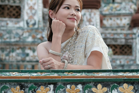 Bangkok: Insta City Tour With Thai Dress and Photoshoot Private Tour