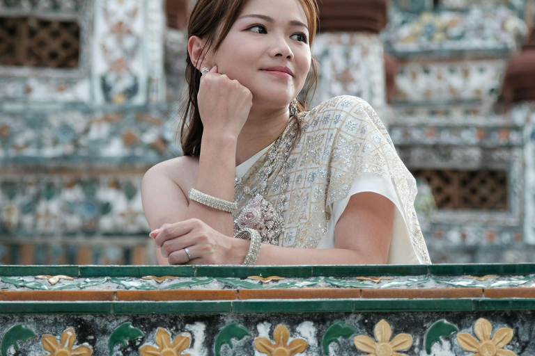 Bangkok: Insta City Tour With Thai Dress and Photoshoot Private Tour