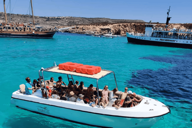 Sliema: Comino Blue Lagoon Half Day