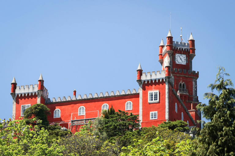 From Lisbon: Sintra Half-Day Tour with Pena Palace Tickets Small Group Tour with Pena Palace Tickets