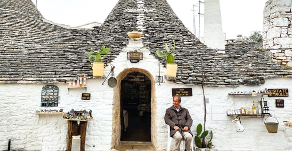 From Monopoli: Self-guided visit of Matera and Alberobello with a tour leader
