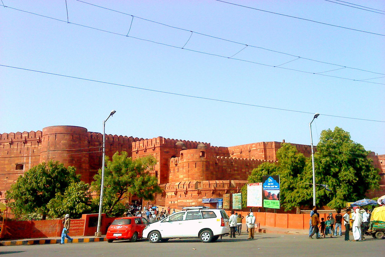 From New Delhi: 1-day Private Taj Mahal & Agra Tour by Car All. Inc. Car + Driver + Tour Guide + Lunch + Tickets