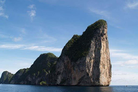 From Phi Phi: Island Hopping & Snorkeling Longtail Boat Tour Half Day Morning Tour