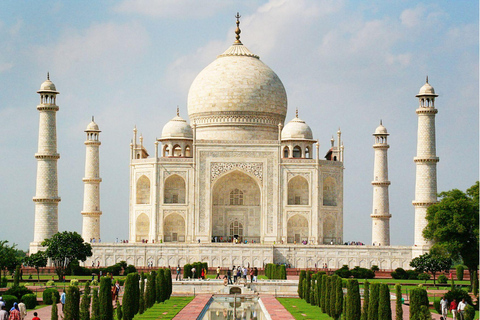 Agra: Skip-the-line ticket naar Taj Mahal met rondleiding