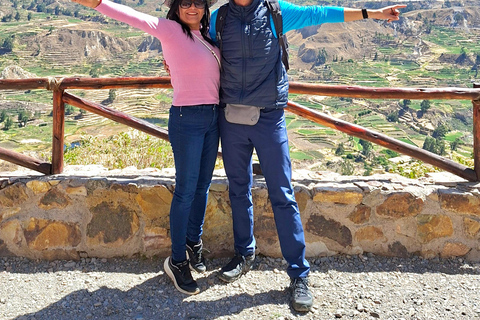 From Arequipa: Colca full day with dance show at breakfast
