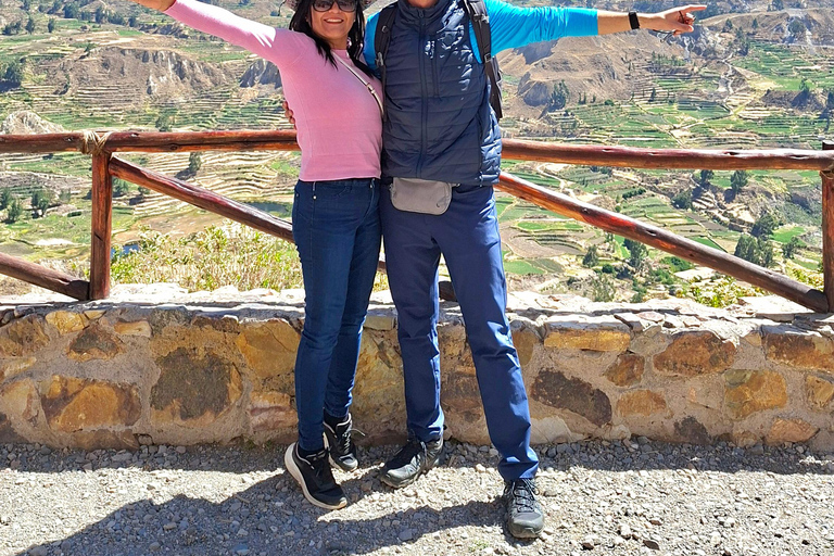 From Arequipa: Colca full day with dance show at breakfast
