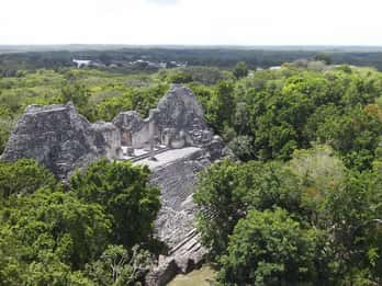 Halfdaagse tour naar Becan Maya-ruïnes vanuit Bacalar of Chetumal