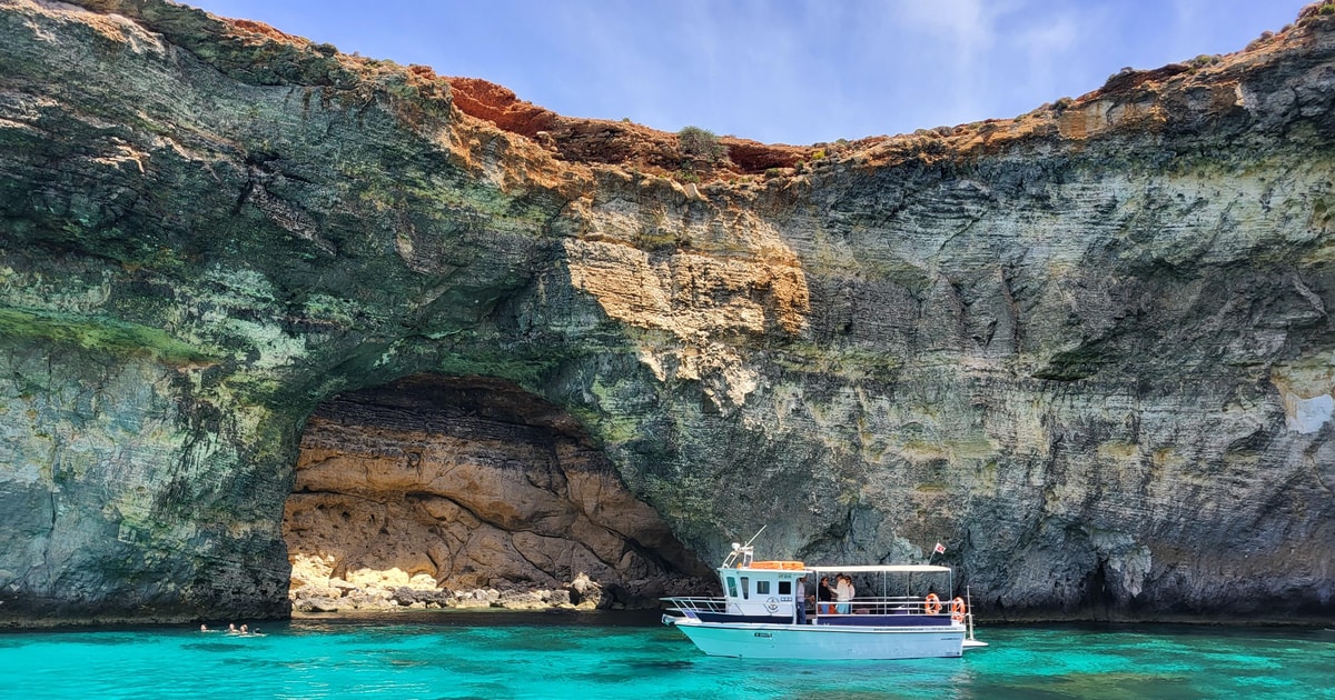 Mellieha: Gozo, Comino, Sea Caves, and Blue Lagoon Cruise | GetYourGuide