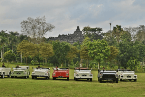 Yogyakarta: Borobudur Aufstieg zur Spitze mit VW Safari TourPrivate VW und Borobudur Tour