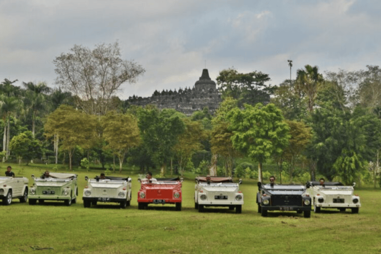 Yogyakarta: Borobudur Aufstieg zur Spitze mit VW Safari TourPrivate VW und Borobudur Tour