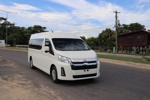 Belize: Belize City to/from San Ignacio Shuttle Transfer Private Transfer from San Ignacio to Belize City Airports
